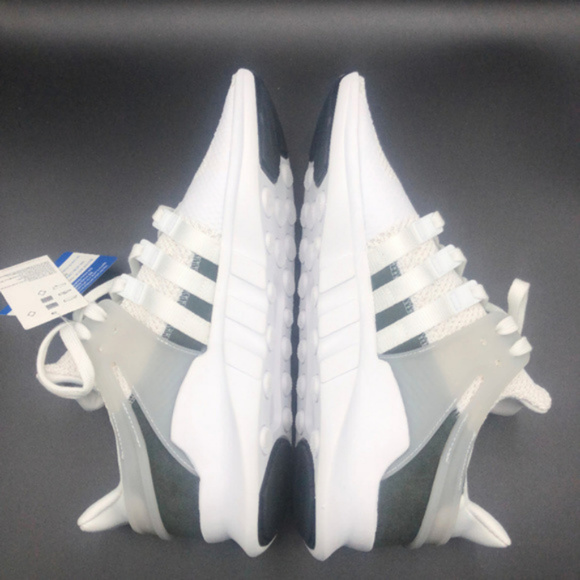 Men's Adidas Originals EQT Support White/Grey - Picture 4 of 7